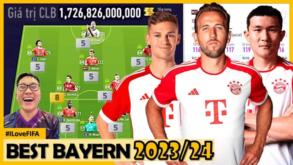 Dự tính đội hình Bayern mùa giải 2023 - 2024